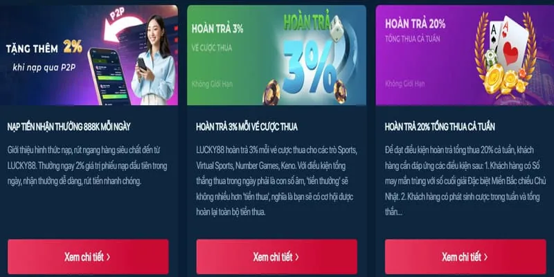 Giao diện ứng dụng di động hf88 trên điện thoại thông minh